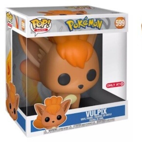 Funko Pop! Pokémon Vulpix #599 10-inch JUMBO Vinyl Figure - Picture 1 of 11